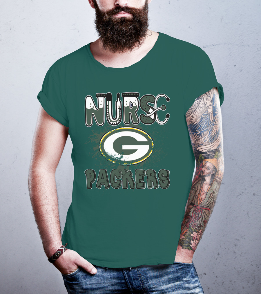 Nurse Green Bay Packers T-Shirt