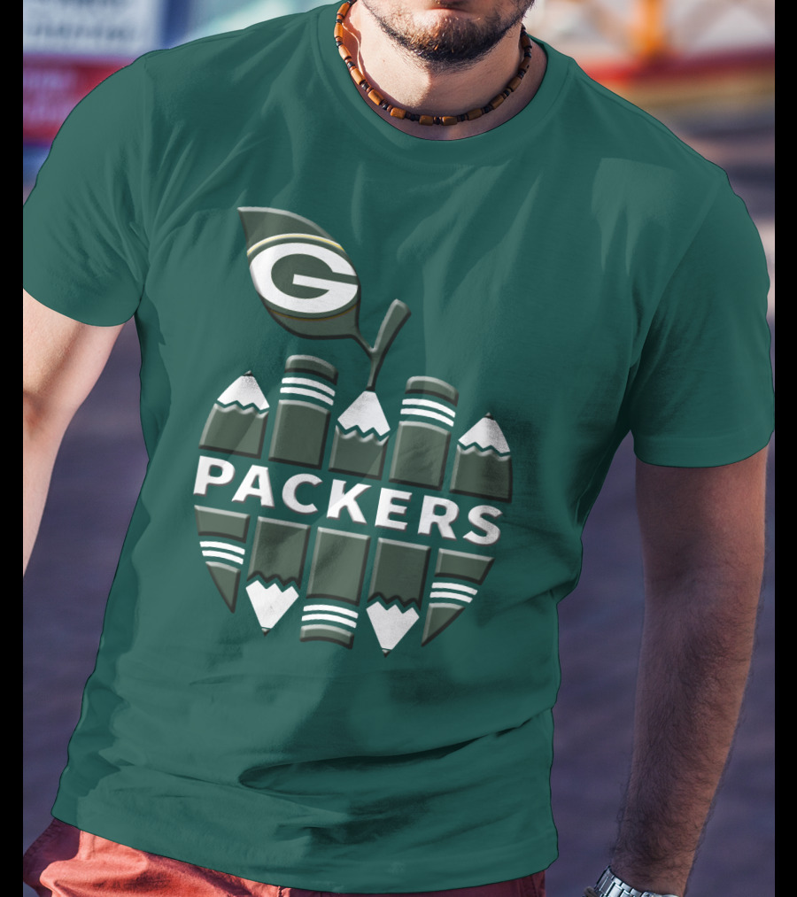 Packers Pencil Apple T-Shirt