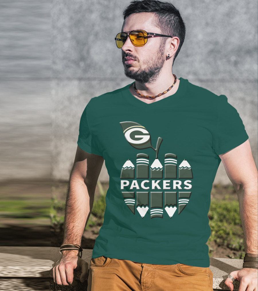 Packers Pencil Apple T-Shirt