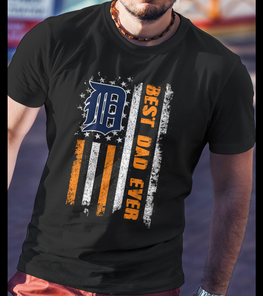 Detroit Best Dad Ever Evd 109 T-Shirt