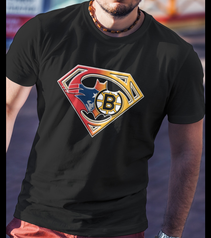 New England Sports Mashup Bat 090 T-Shirt