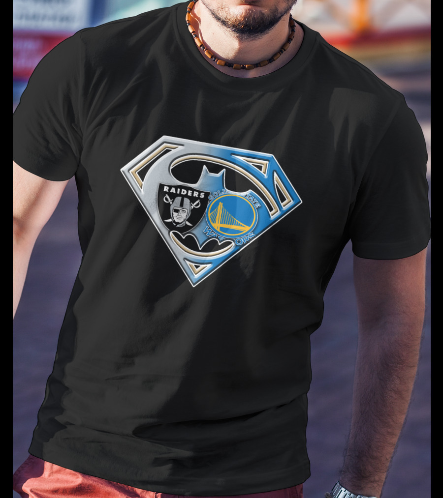 Superman Batman Raiders Warriors T-Shirt