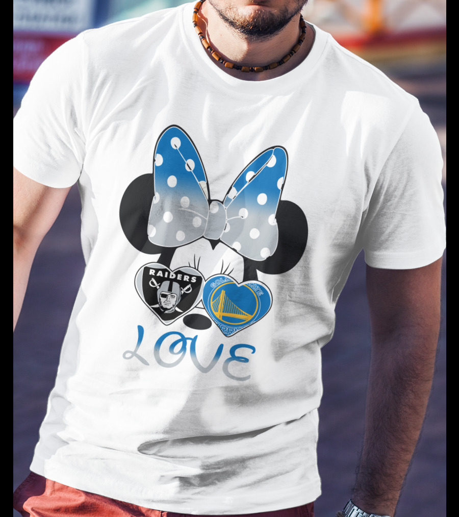 Love Raiders Warriors Bow T-Shirt