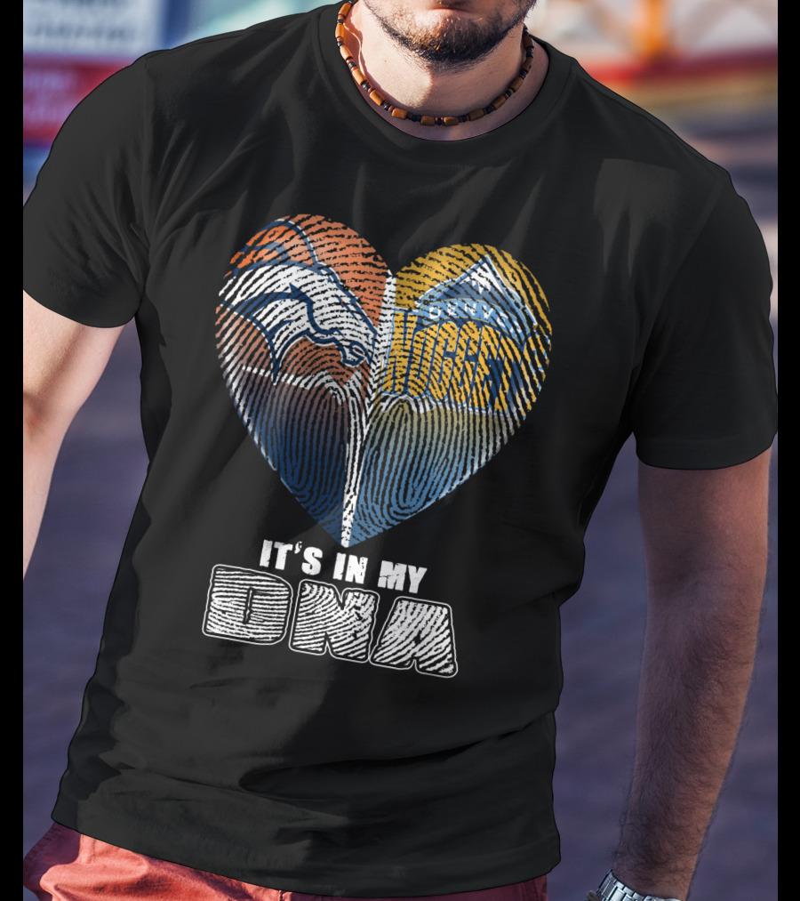 Denver Broncos Nuggets It's In My Dna T-Shirt