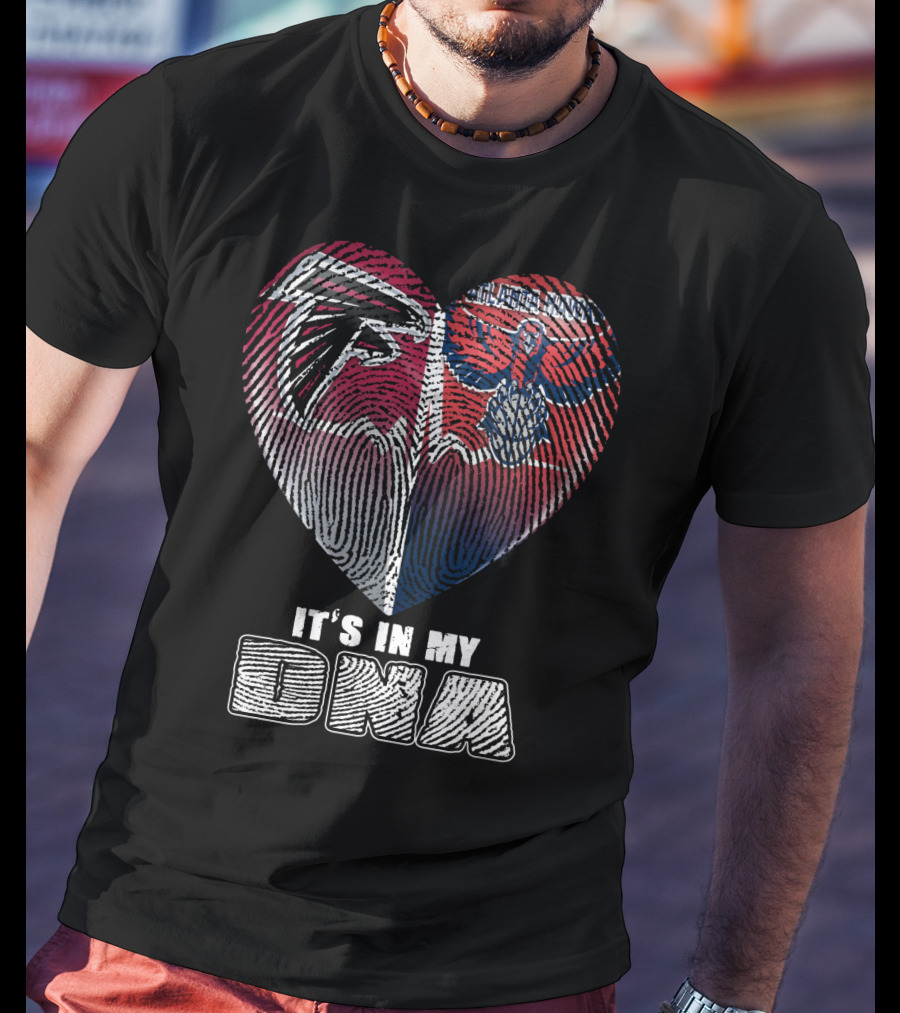 It's In My Dna Falcons Atlanta Basketball T-Shirt