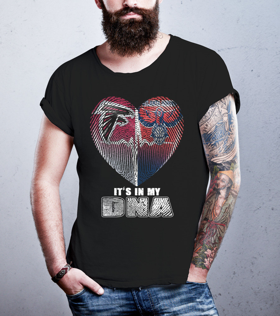 It's In My Dna Falcons Atlanta Basketball T-Shirt