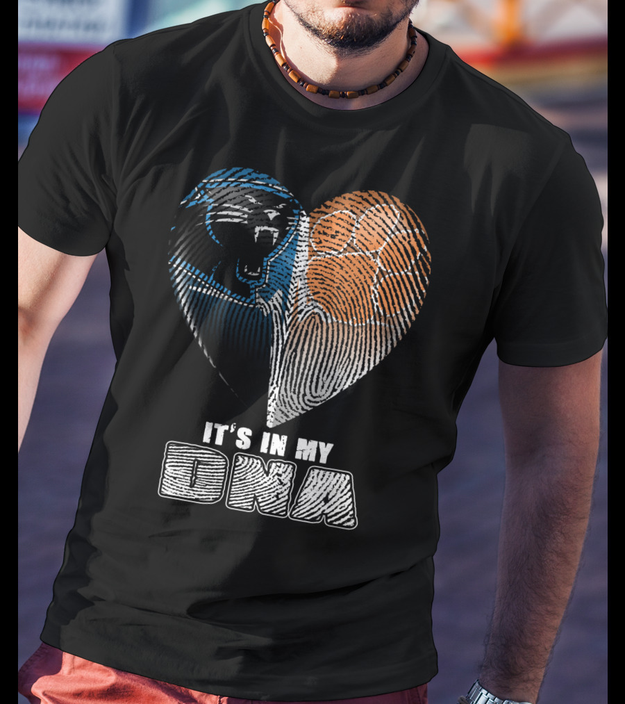 It's In My Dna Panther Paw Heart T-Shirt