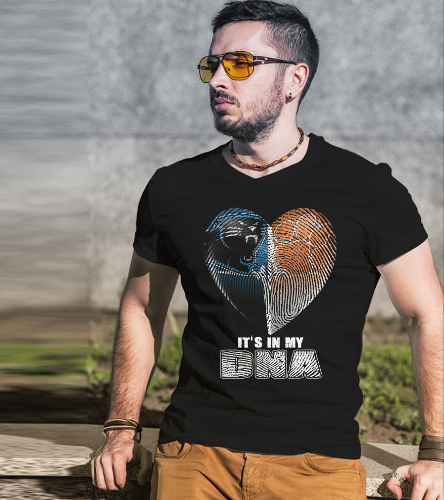 It's In My Dna Panther Paw Heart T-Shirt
