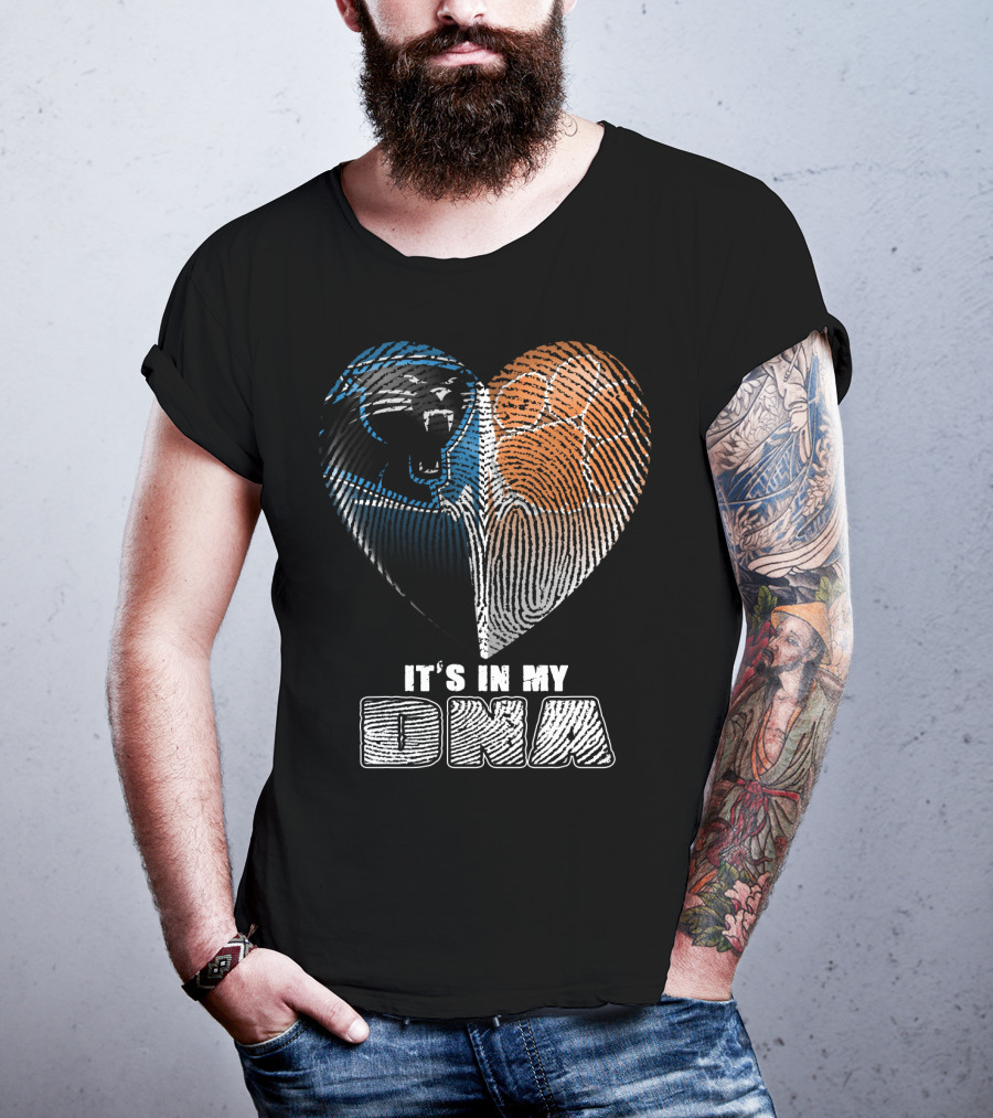 It's In My Dna Panther Paw Heart T-Shirt