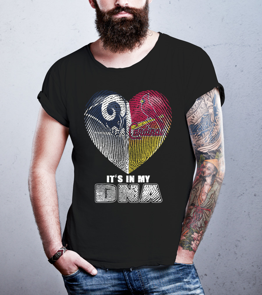 Rams Cardinals It's In My Dna T-Shirt