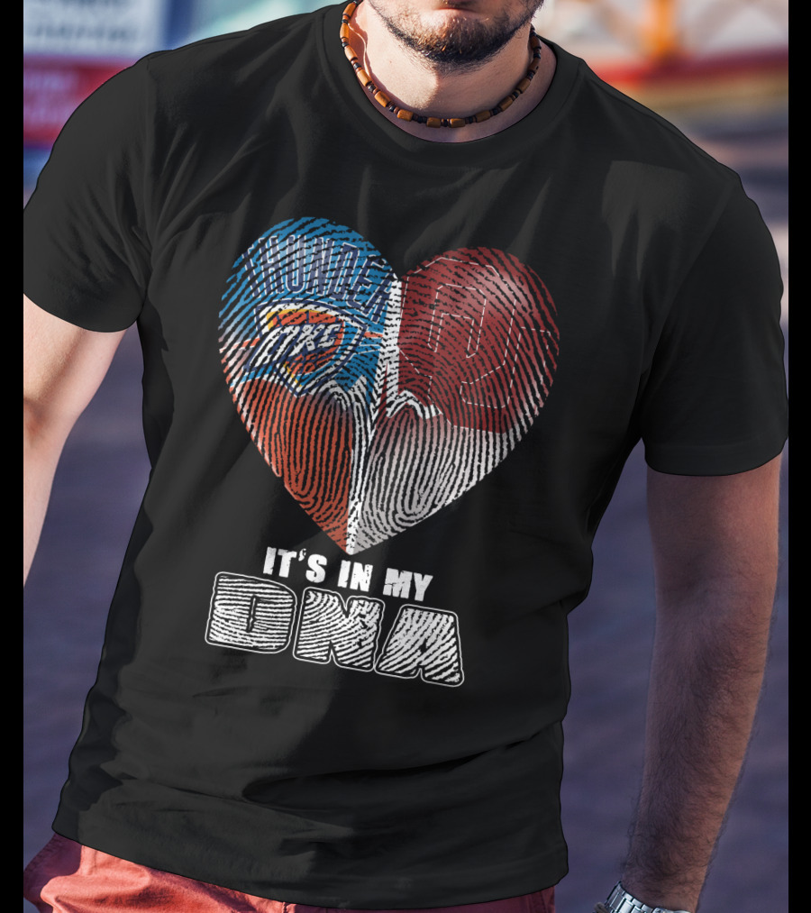 Oklahoma City Thunder Ou It's In My Dna T-Shirt