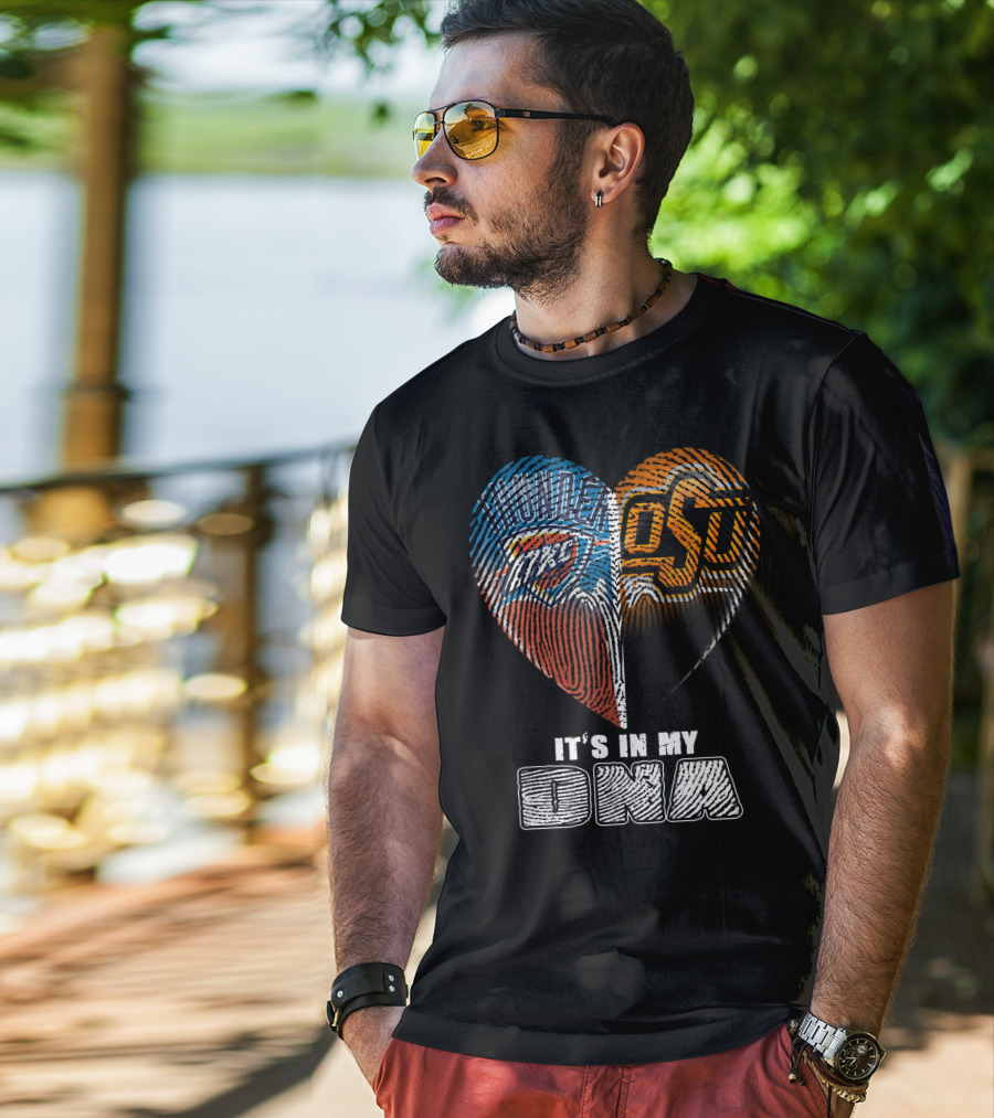 Oklahoma Thunder Osu It's In My Dna T-Shirt