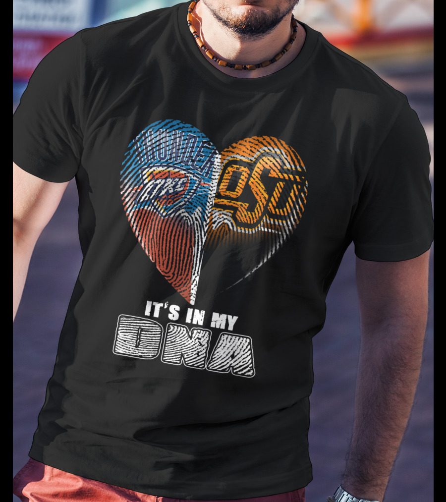 Oklahoma Thunder Osu It's In My Dna T-Shirt