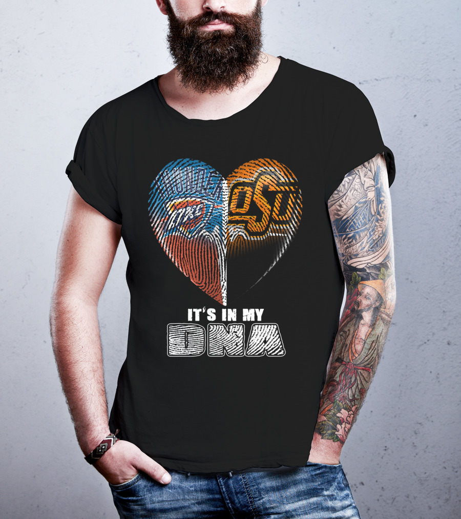 Oklahoma Thunder Osu It's In My Dna T-Shirt