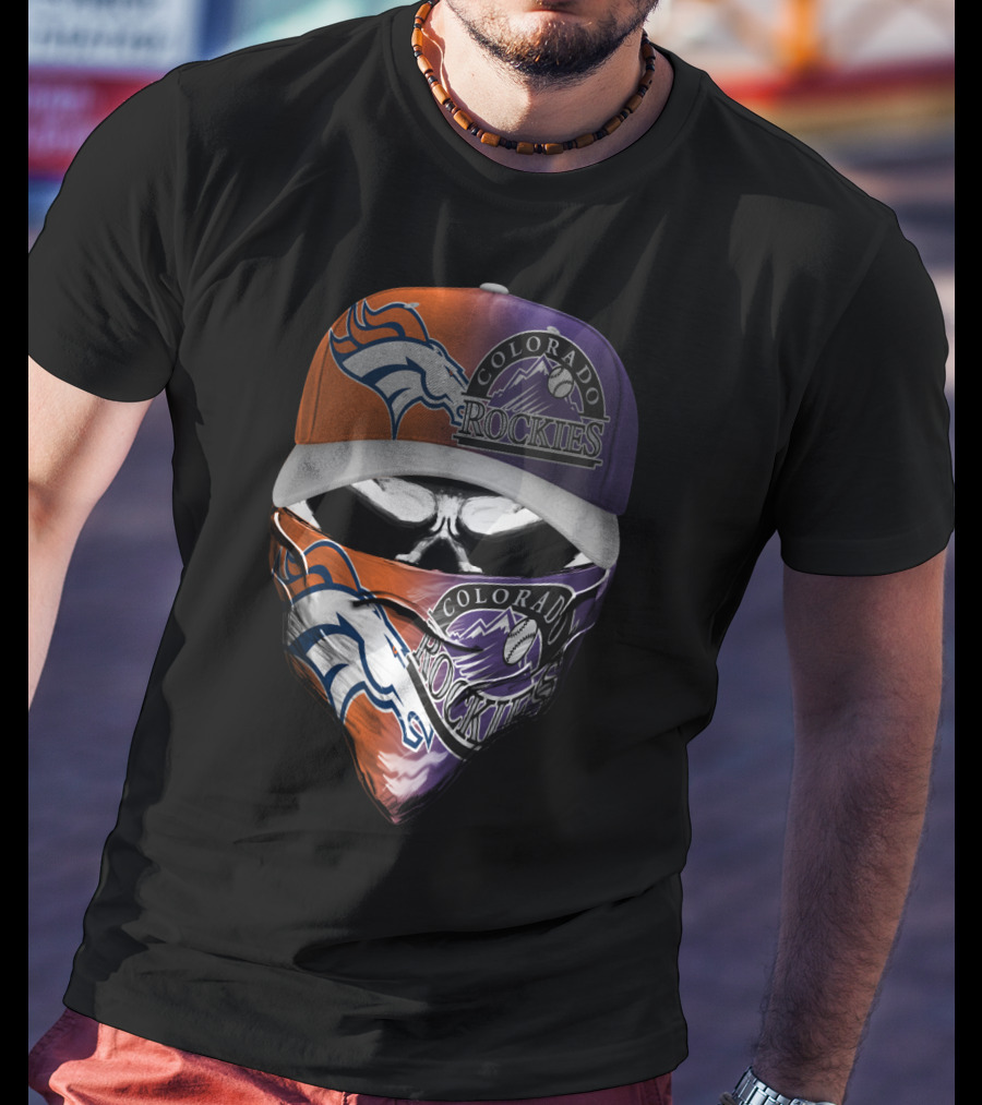 Colorado Rockies Broncos Skum 018 T-Shirt
