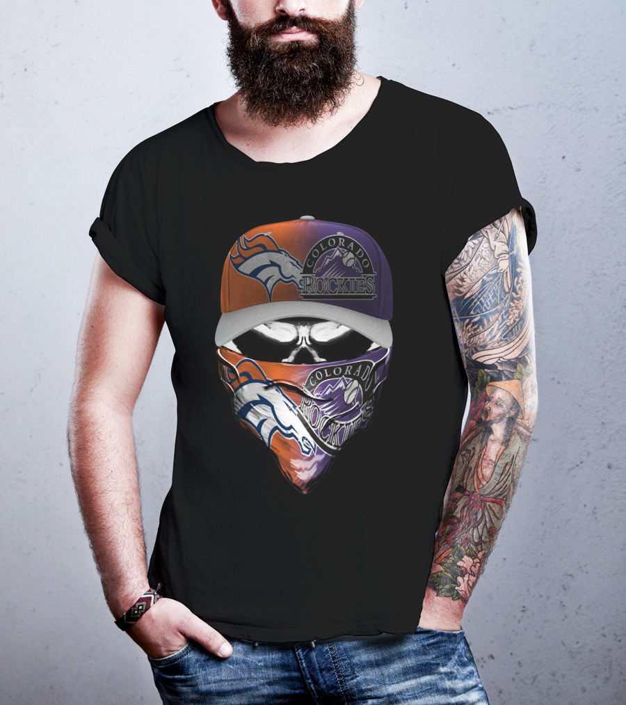 Colorado Rockies Broncos Skum 018 T-Shirt