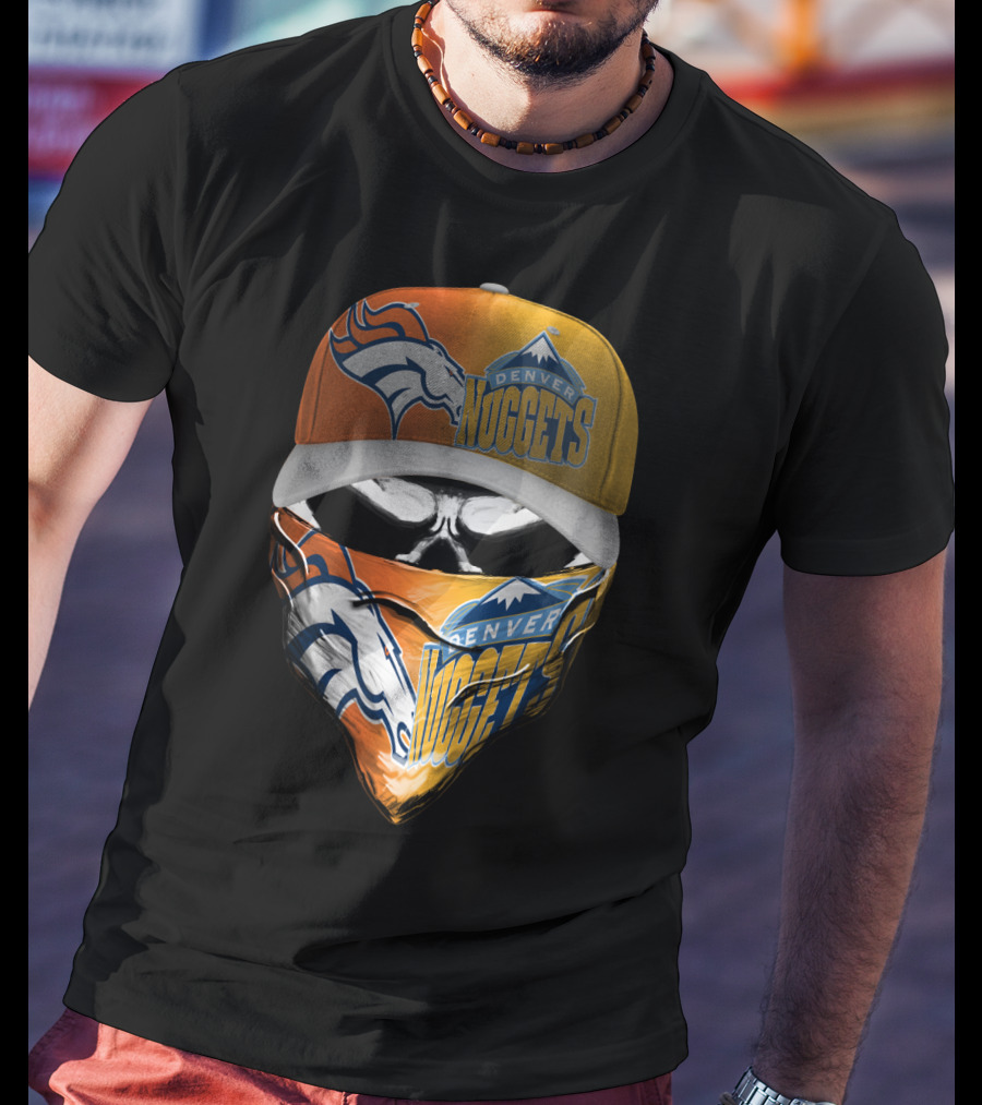Denver Nuggets Broncos Skum 020 T-Shirt