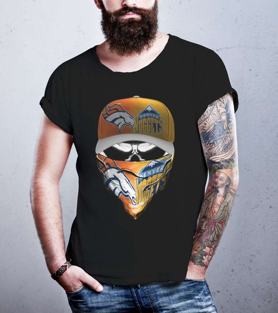 Denver Nuggets Broncos Skum 020 T-Shirt