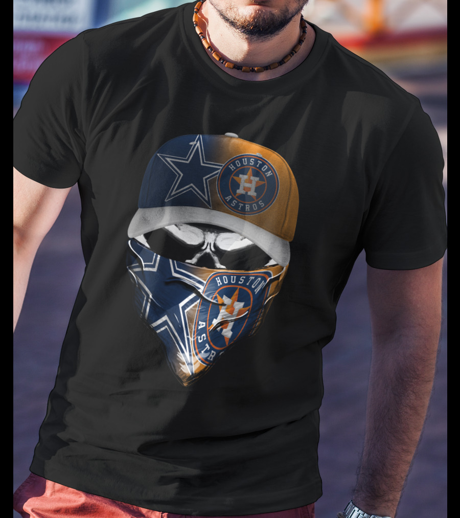 Houston Astros Dallas Cowboys Skum 046 T-Shirt