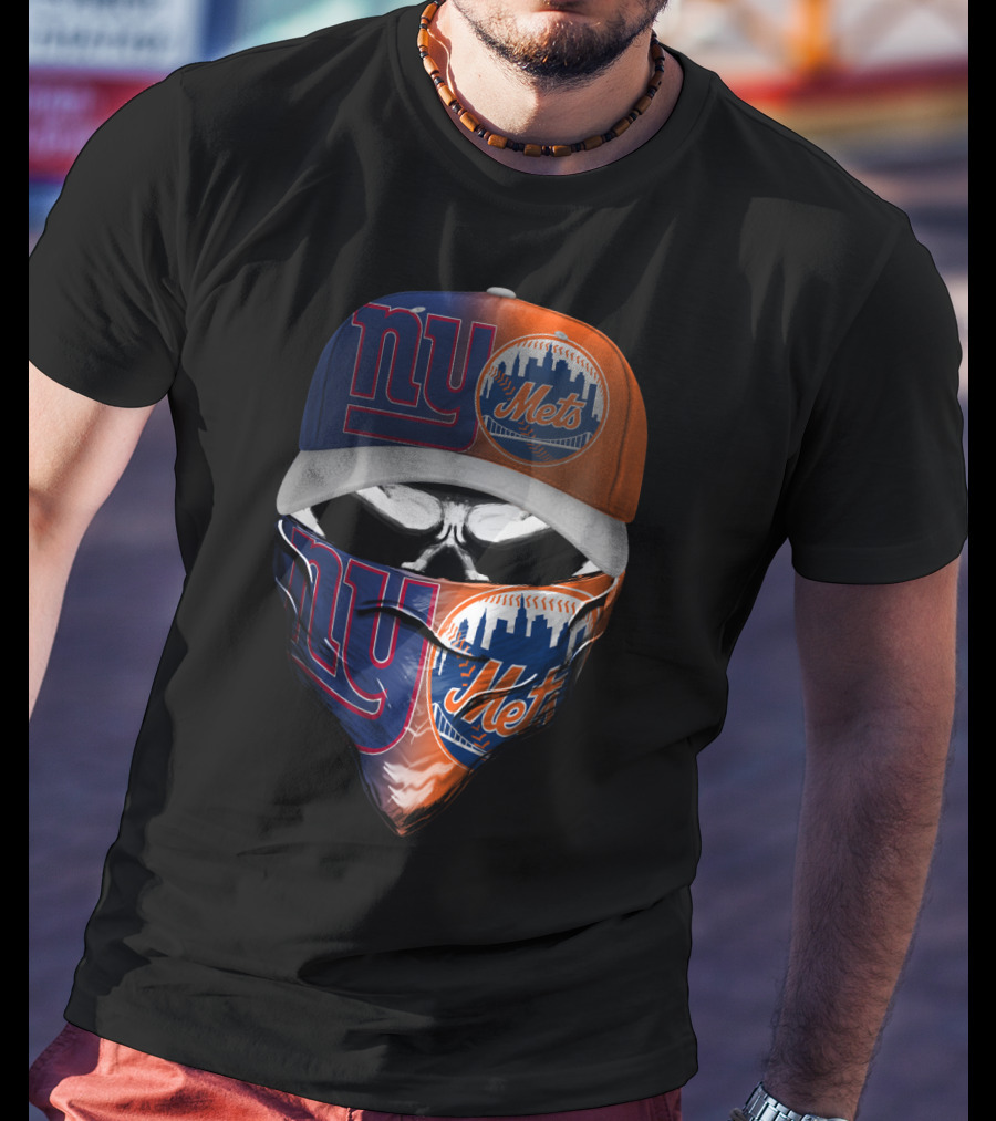 Ny Giants Mets Crossover Skum 064 T-Shirt