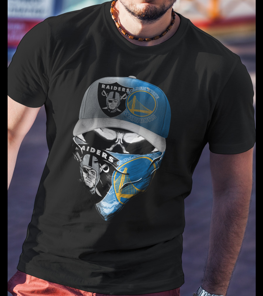 Raiders Golden State Warriors Skum 093 T-Shirt