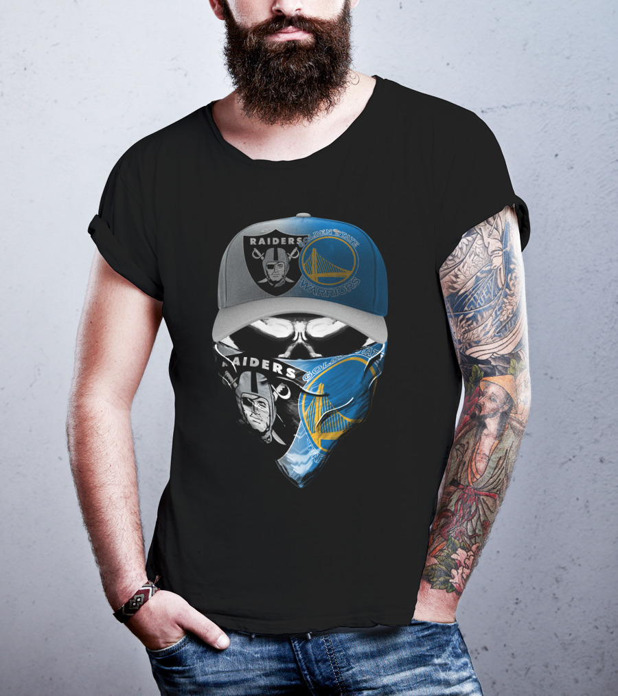 Raiders Golden State Warriors Skum 093 T-Shirt