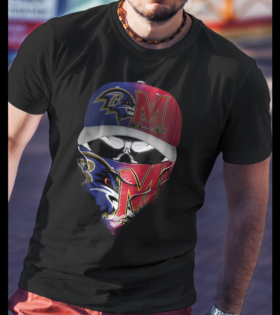 Baltimore Ravens Maryland Terrapins Skum 102 T-Shirt