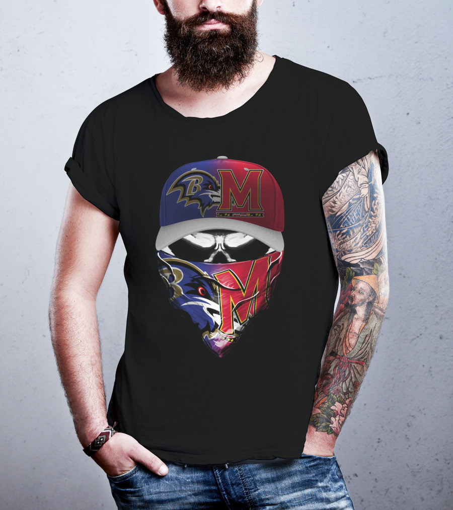 Baltimore Ravens Maryland Terrapins Skum 102 T-Shirt