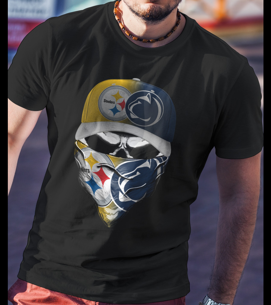 Pittsburgh Steelers Penn State Nittany Lions Skum 112 T-Shirt
