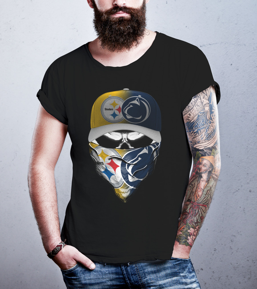 Pittsburgh Steelers Penn State Nittany Lions Skum 112 T-Shirt