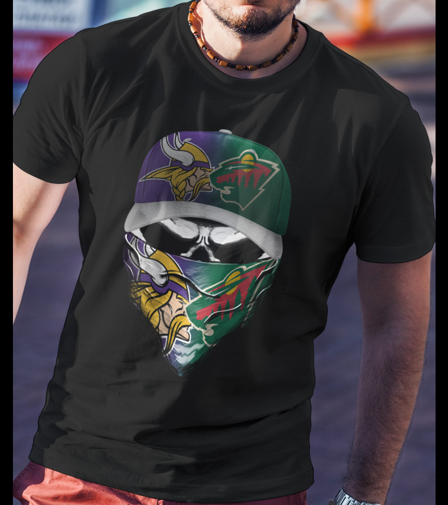 Minnesota Vikings Wild Skum 136 T-Shirt