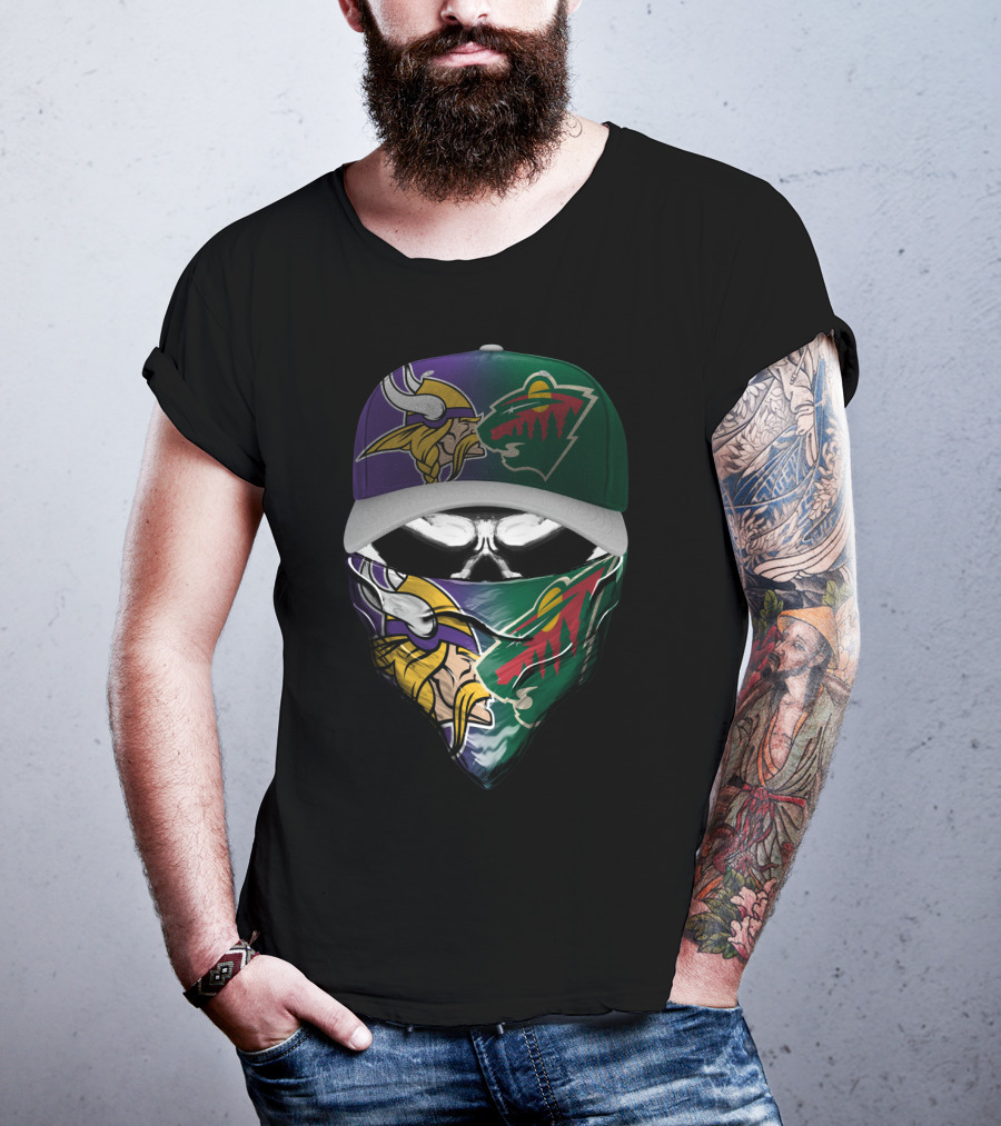 Minnesota Vikings Wild Skum 136 T-Shirt