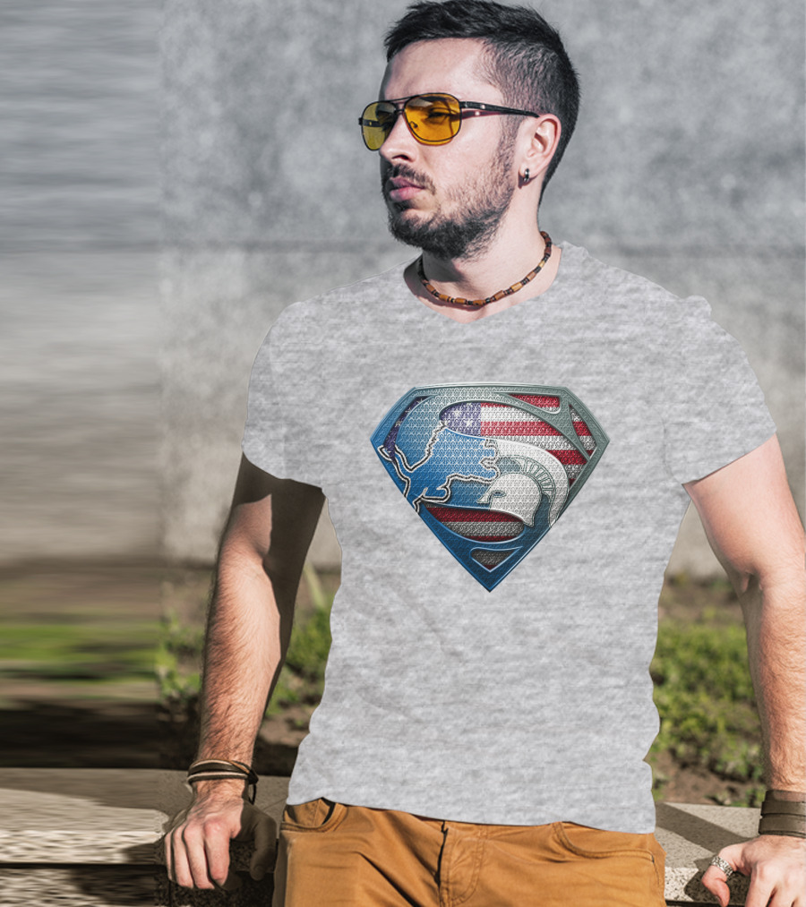 Spartan Superhero American Flag T-Shirt