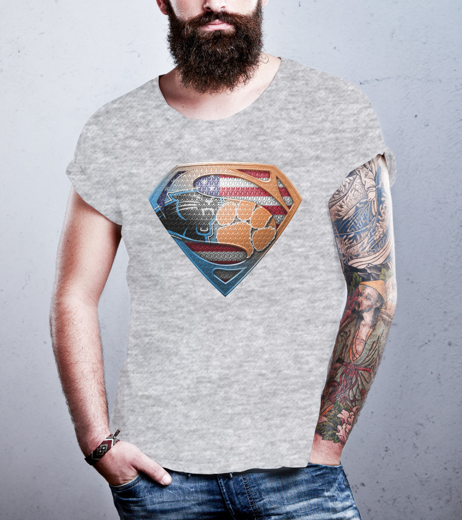 Super American Panther Claw Shield T-Shirt