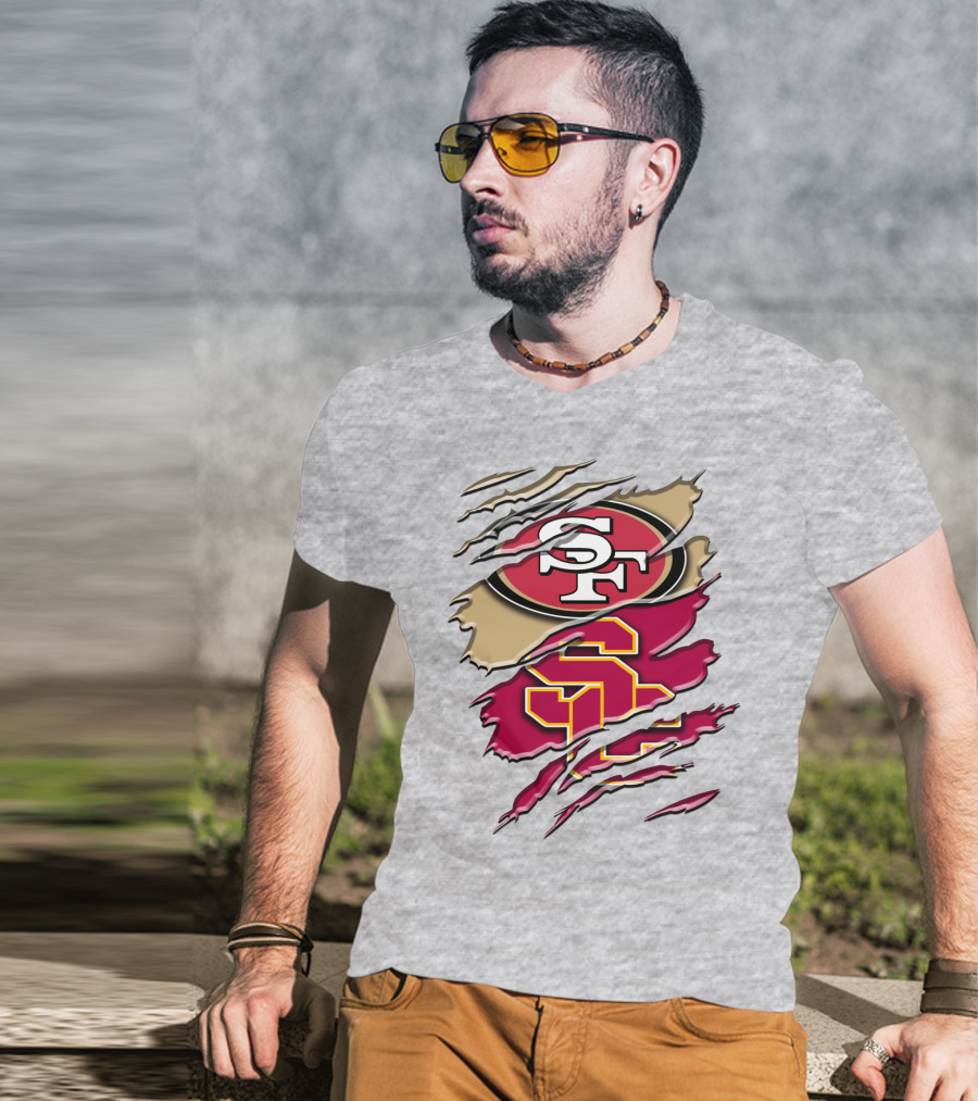 49ers Usc Mashup Rah T-Shirt