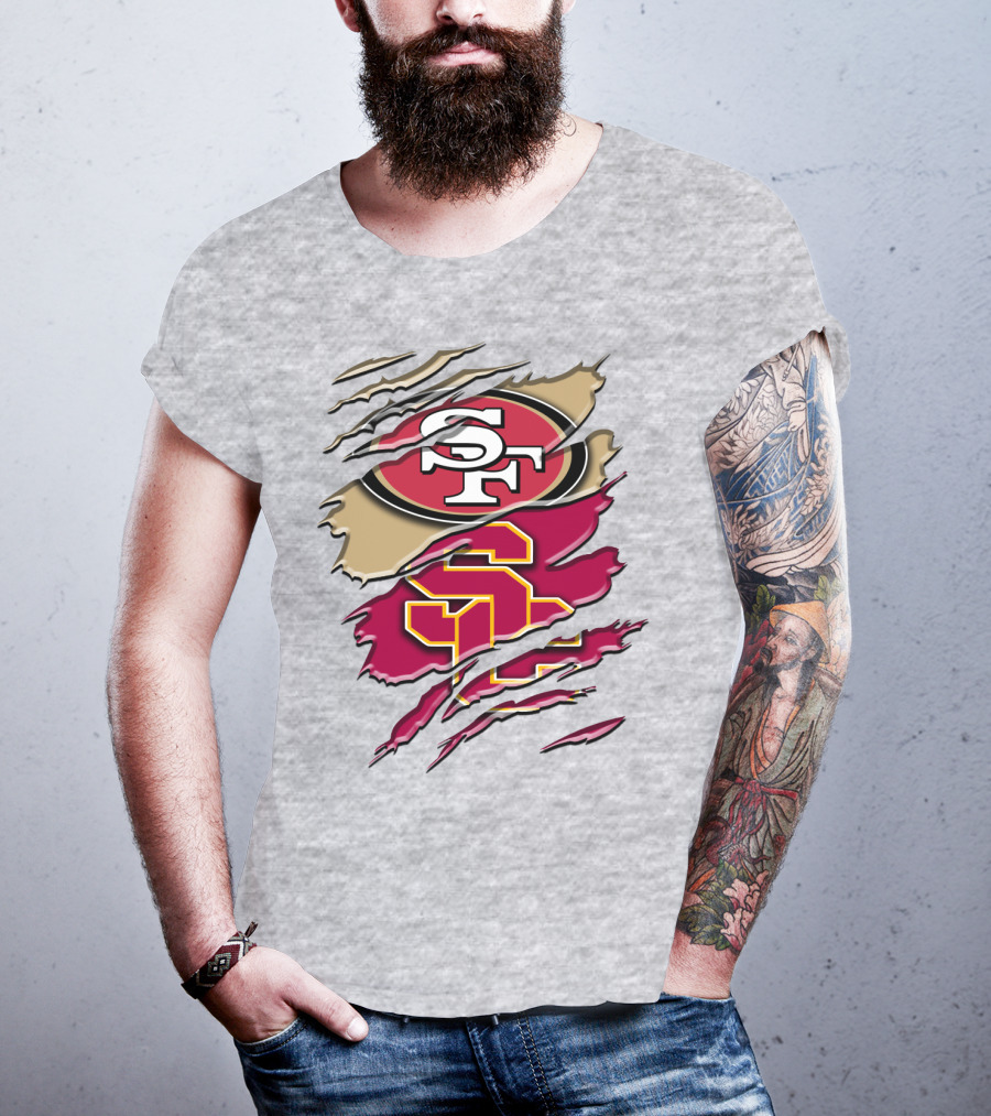 49ers Usc Mashup Rah T-Shirt