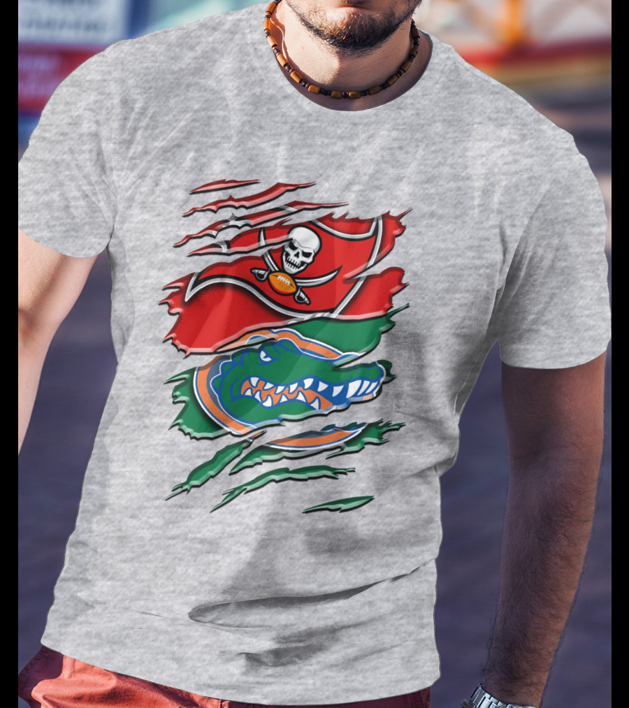 Tampa Bay Buccaneers Florida Gators Rah 024 T-Shirt