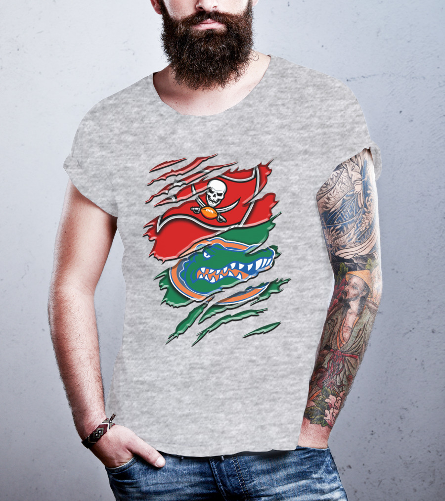 Tampa Bay Buccaneers Florida Gators Rah 024 T-Shirt
