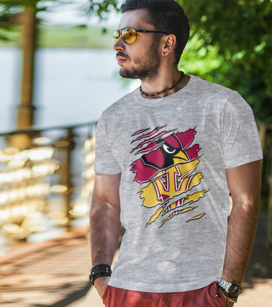 Cardinals And Sun Devils Rah 030 T-Shirt
