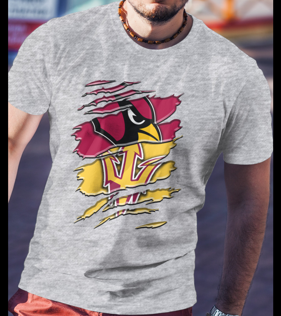 Cardinals And Sun Devils Rah 030 T-Shirt