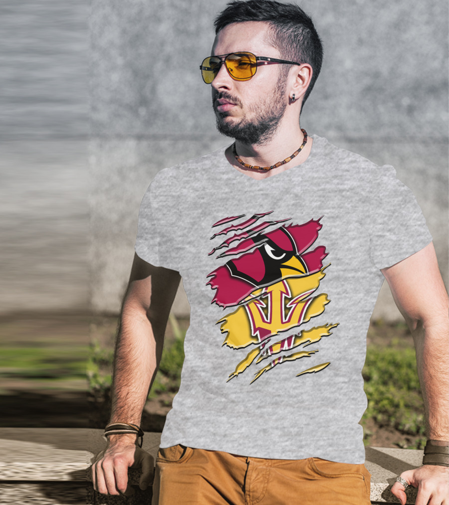 Cardinals And Sun Devils Rah 030 T-Shirt