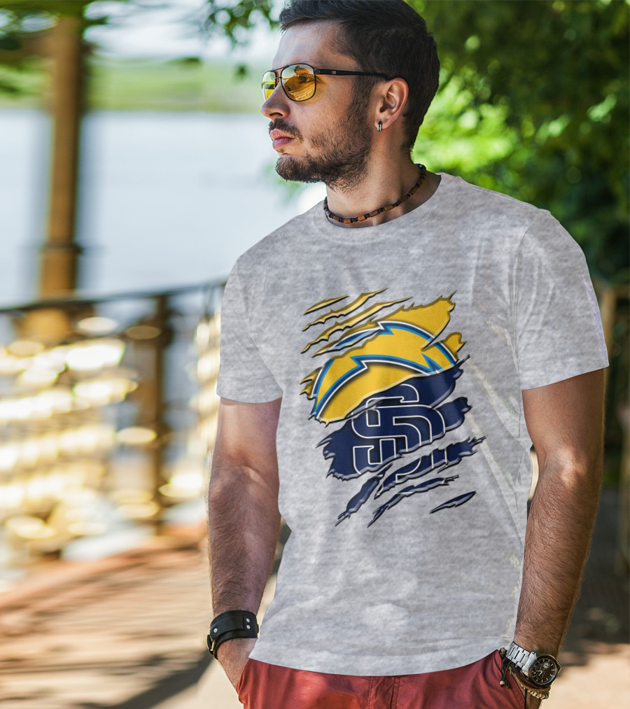San Diego Chargers And Padres Rah 033 T-Shirt