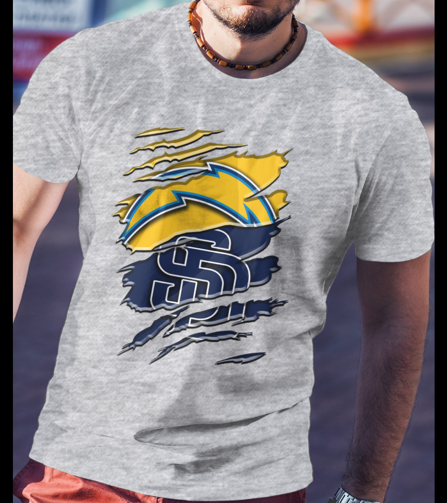 San Diego Chargers And Padres Rah 033 T-Shirt