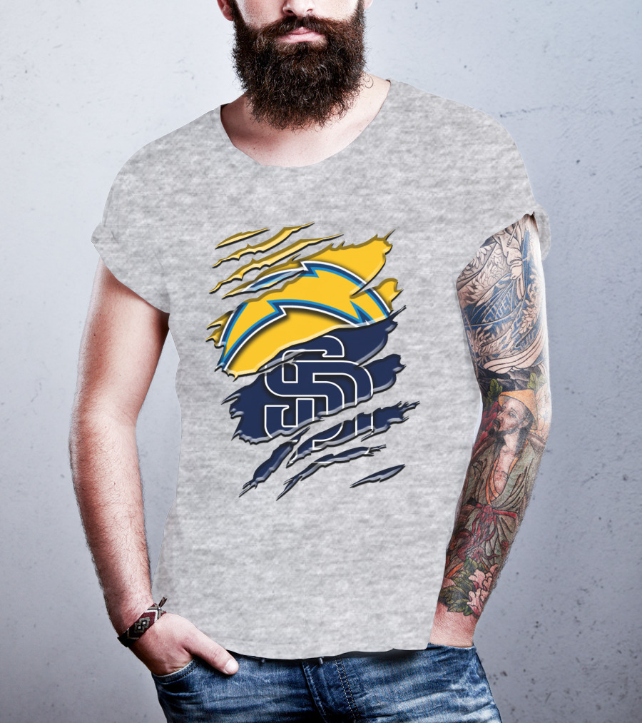 San Diego Chargers And Padres Rah 033 T-Shirt