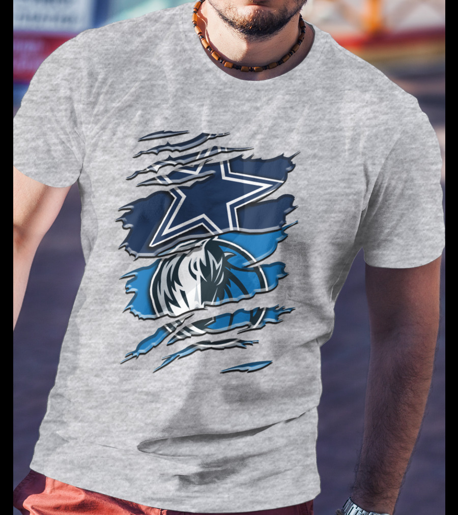 Dallas Cowboys Mavericks Crossover Rah 044 T-Shirt