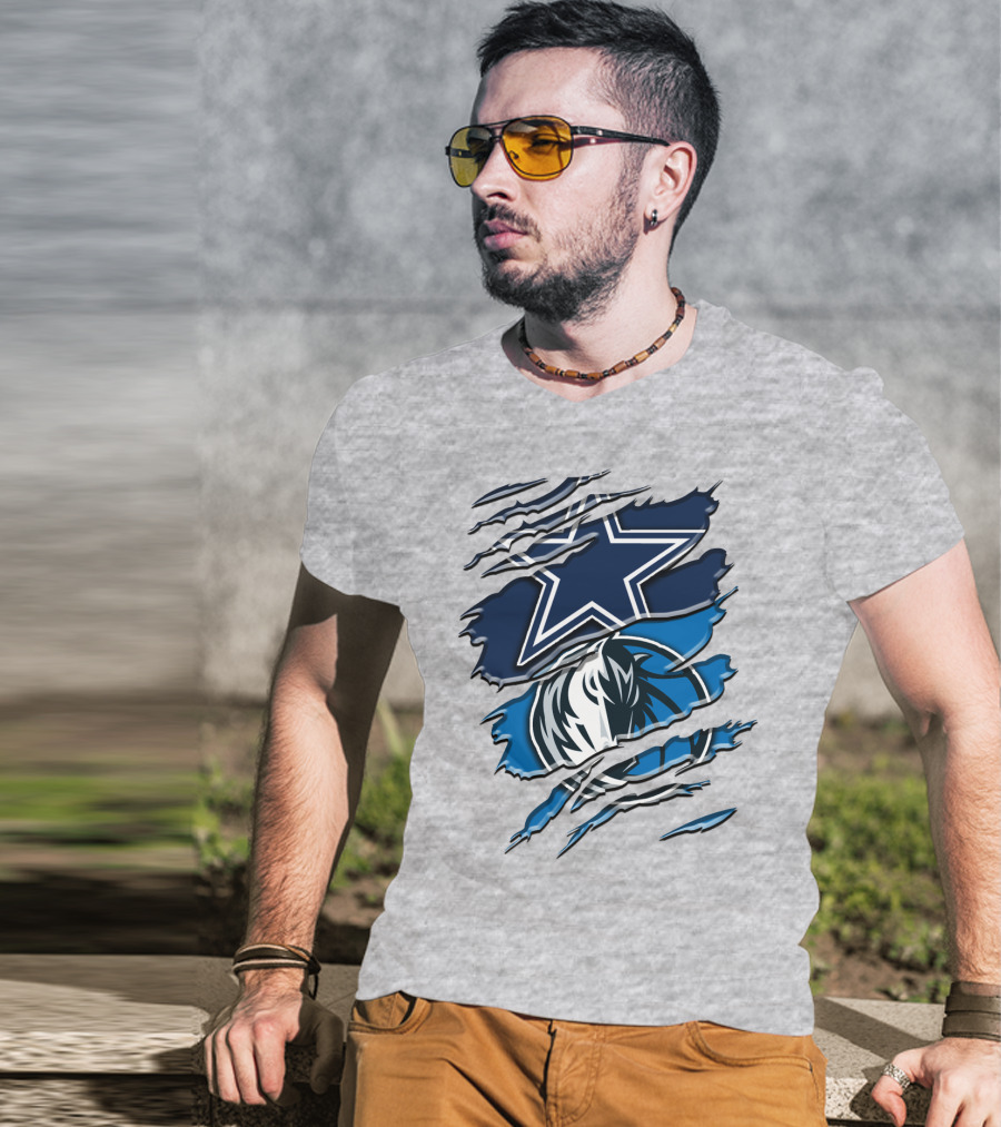 Dallas Cowboys Mavericks Crossover Rah 044 T-Shirt
