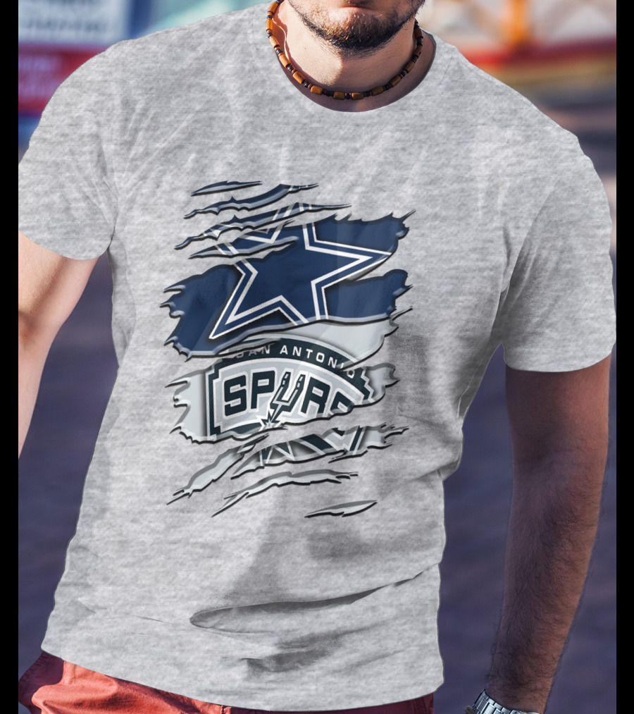 Dallas Cowboys San Antonio Spurs Rah 048 T-Shirt