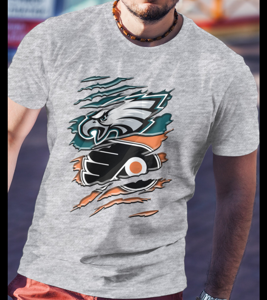 Philadelphia Eagles Flyers Rah 056 T-Shirt