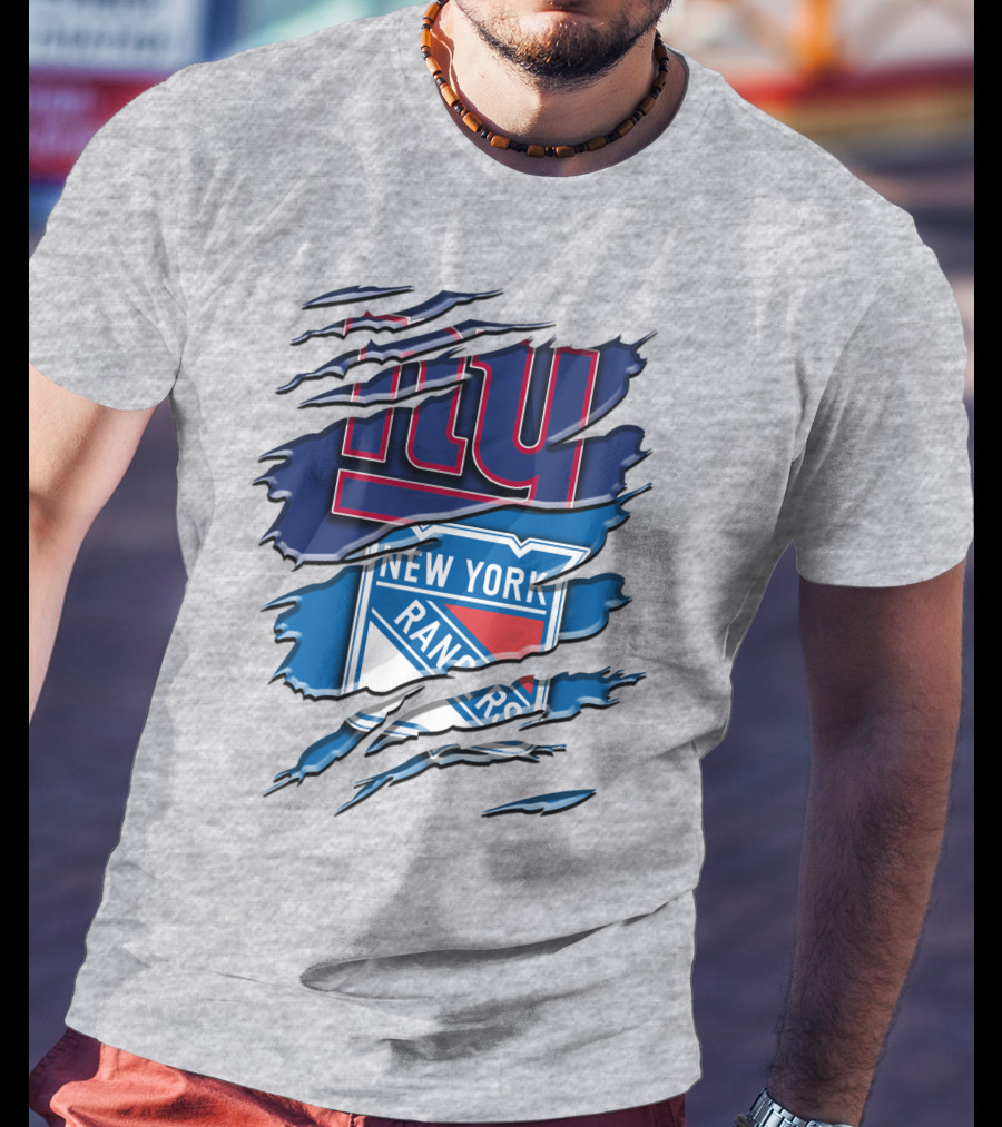 New York Giants New York Rangers Rah 065 T-Shirt