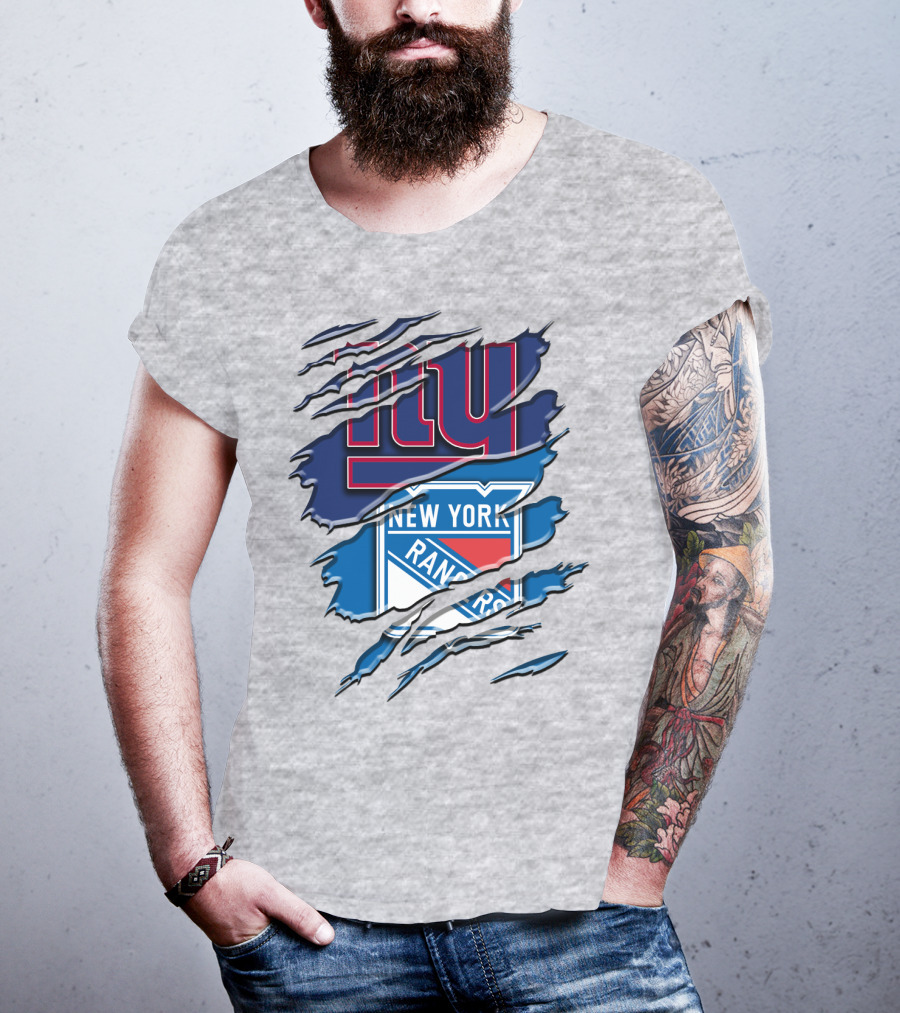 New York Giants New York Rangers Rah 065 T-Shirt